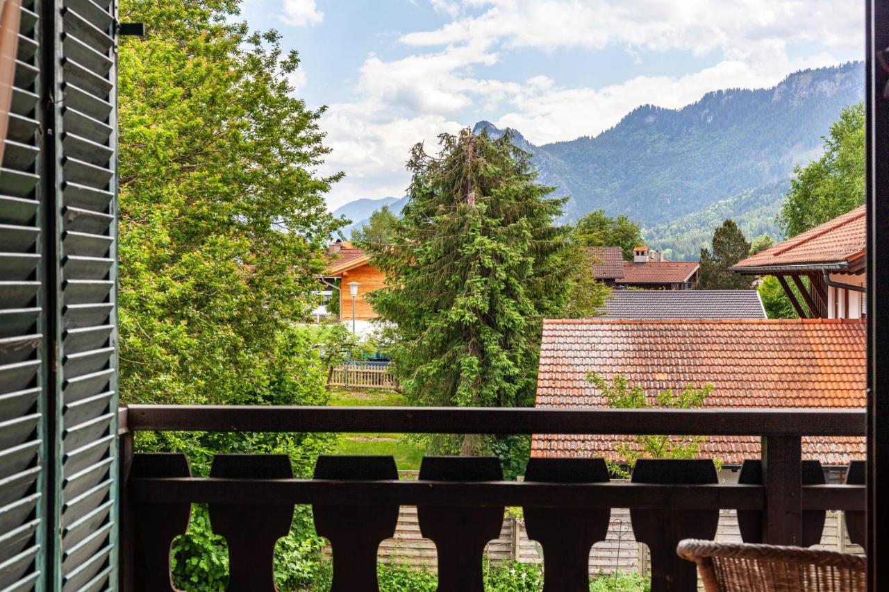 Ferienwohnung Bergblick ウンターアンマーガウ エクステリア 写真