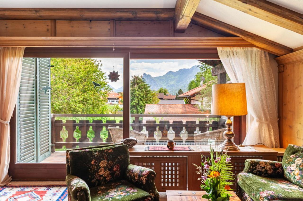 Ferienwohnung Bergblick ウンターアンマーガウ エクステリア 写真
