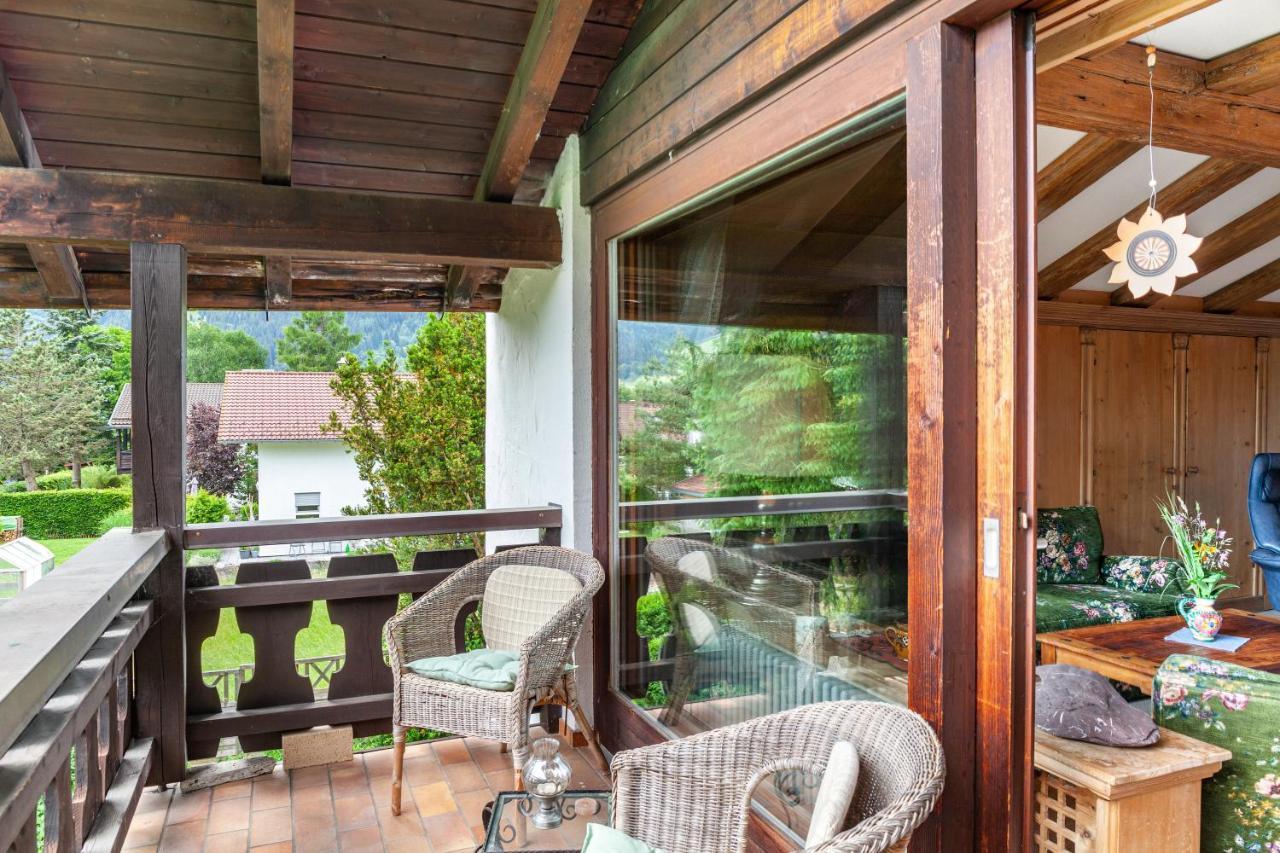 Ferienwohnung Bergblick ウンターアンマーガウ エクステリア 写真