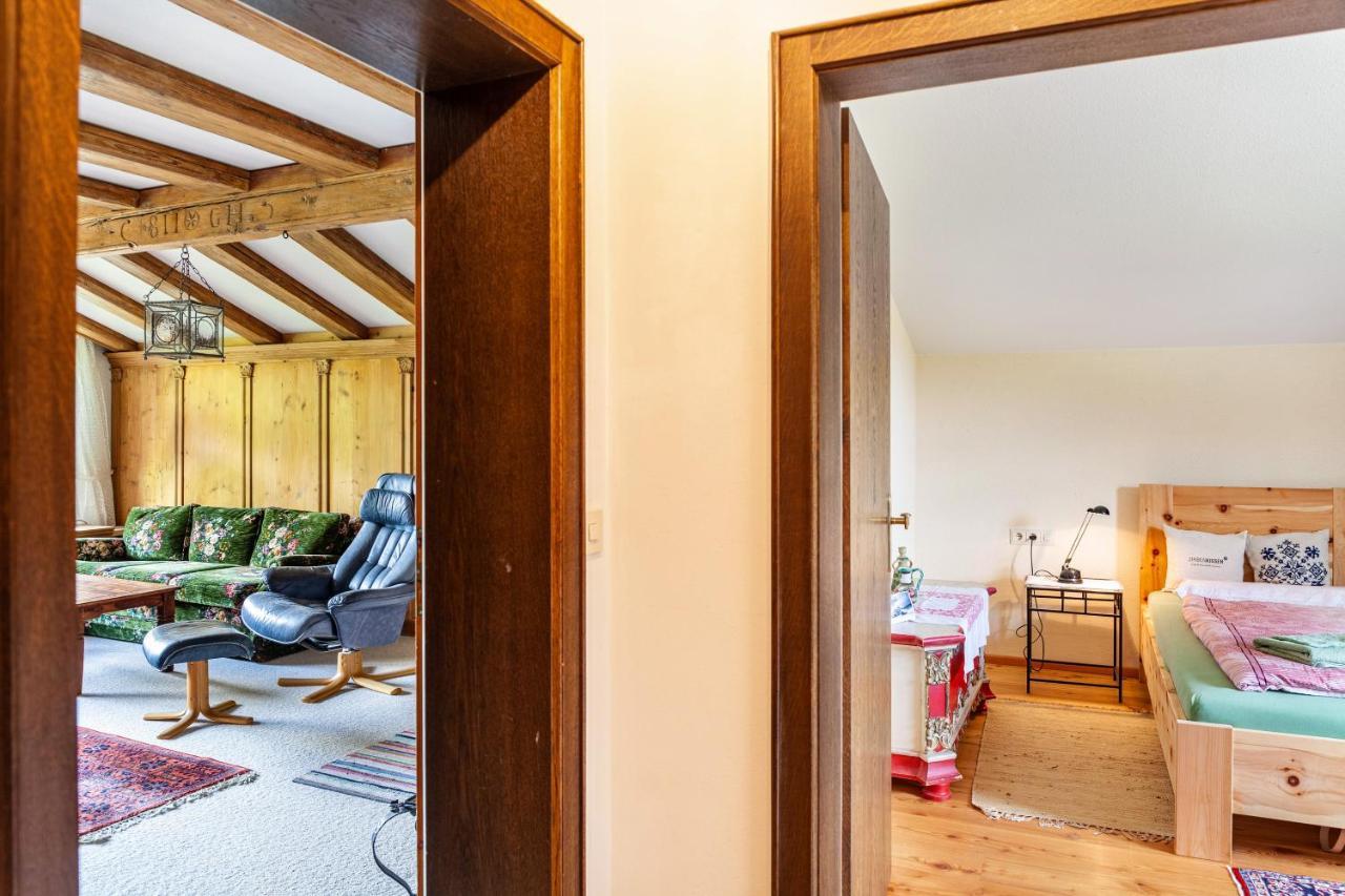 Ferienwohnung Bergblick ウンターアンマーガウ エクステリア 写真