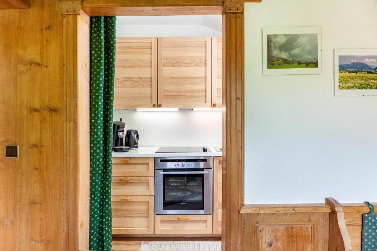 Ferienwohnung Bergblick ウンターアンマーガウ エクステリア 写真